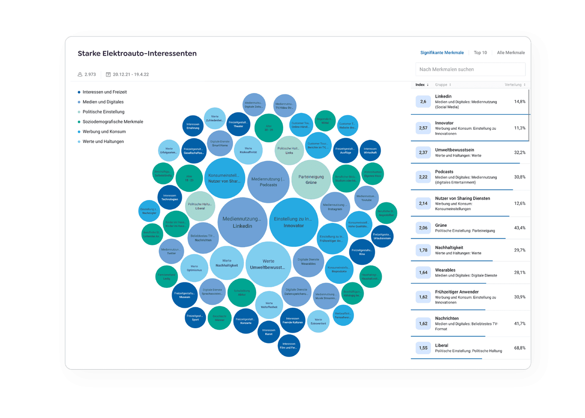 Zielgruppenanalyse Elektrocar-Interessierte