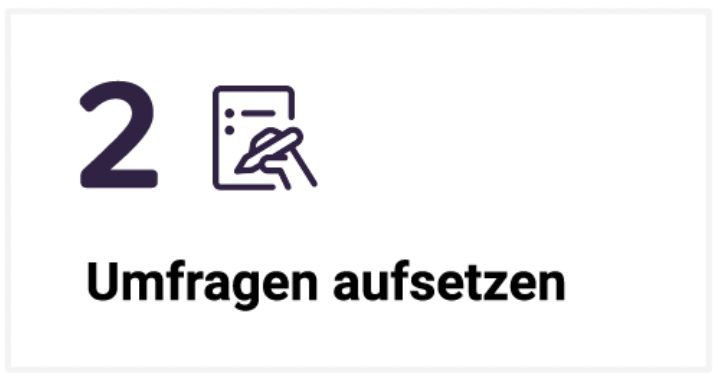 Umfragen aufsetzen