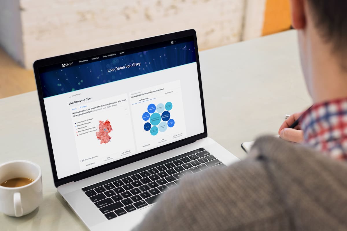 Civey Live-Daten macbook