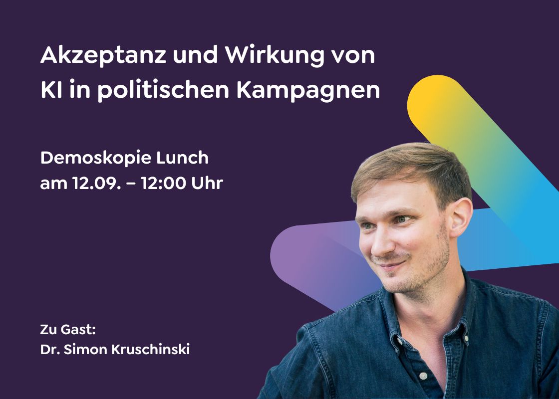 Demoskopie Lunch Website Banner 12.09.