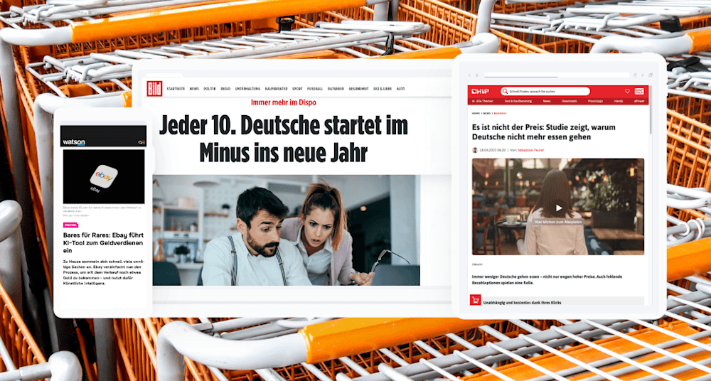 Presse-Rückblick 1. Halbjahr 2025 Finanzen