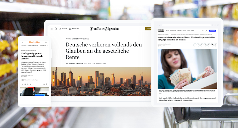 Presse-Rückblick 2. Halbjahr 2025 Finanzen, Konsum & Alltag