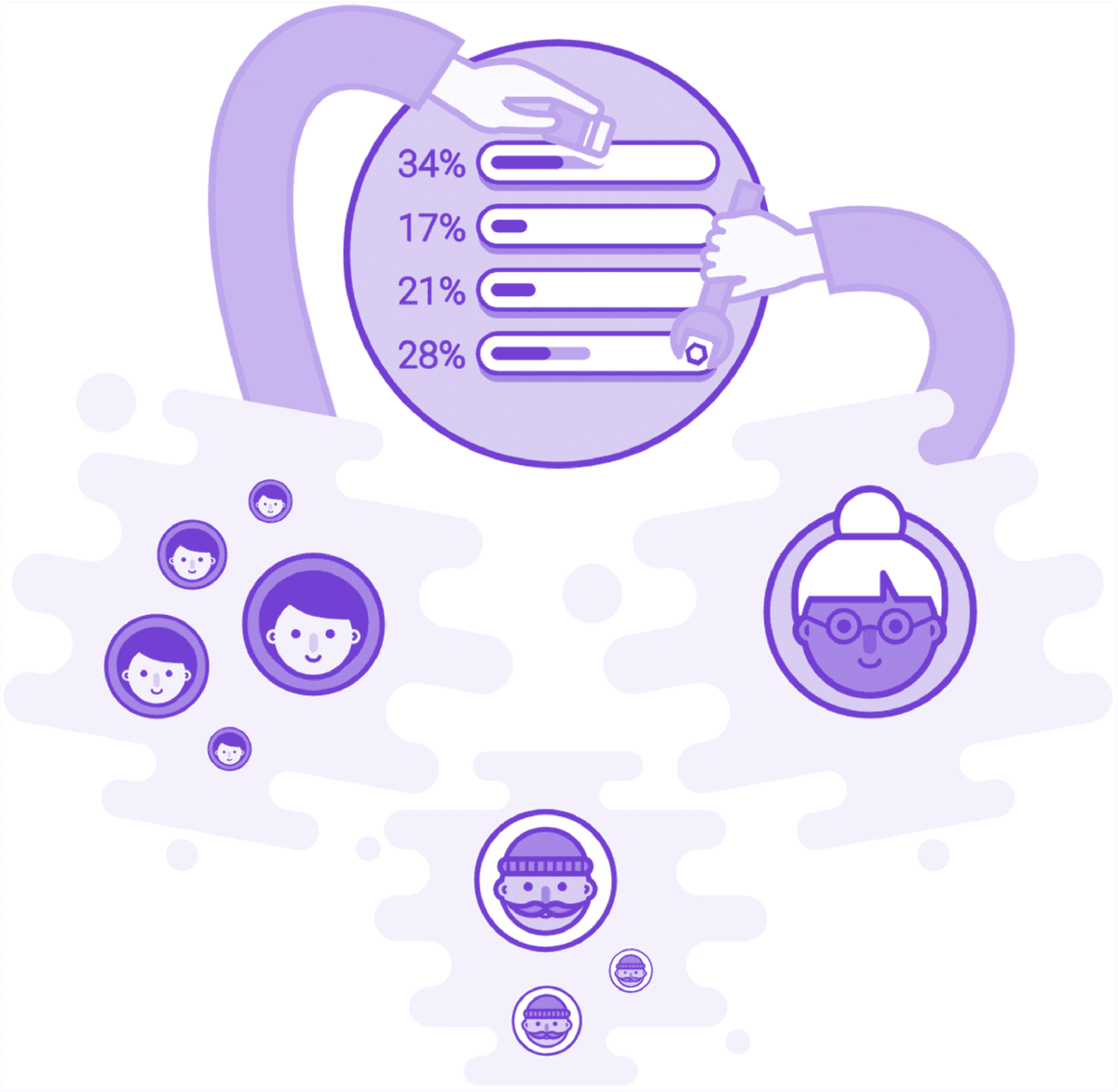 Wir beseitigen Verzerrungen